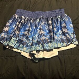 Rebel athletics winter flowy shorts